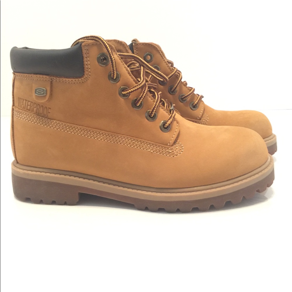 Skechers Sergeants Boot In Camel